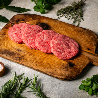 PRIME BEEF BURGERS PK 4
