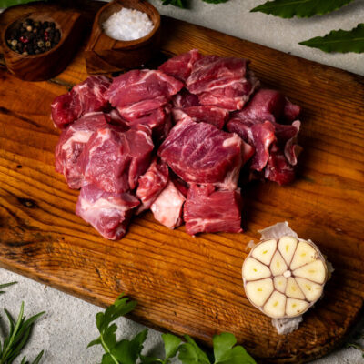 DICED LAMB